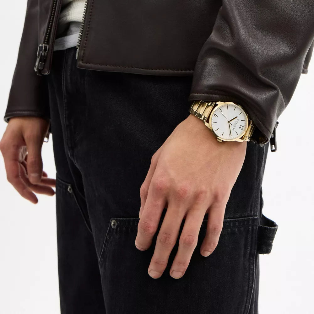 Keane Watch, 39MM - Gold