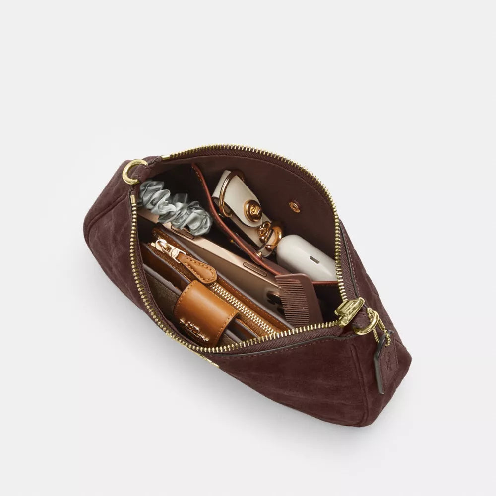 Soft Teri Shoulder Bag - Gold/Maple