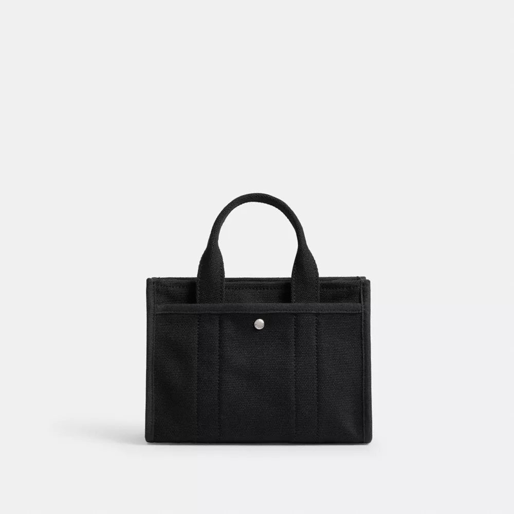 Cargo Tote Bag 20 - Canvas/Silver/Black