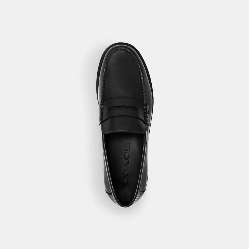 Reagan Penny Loafer - Black