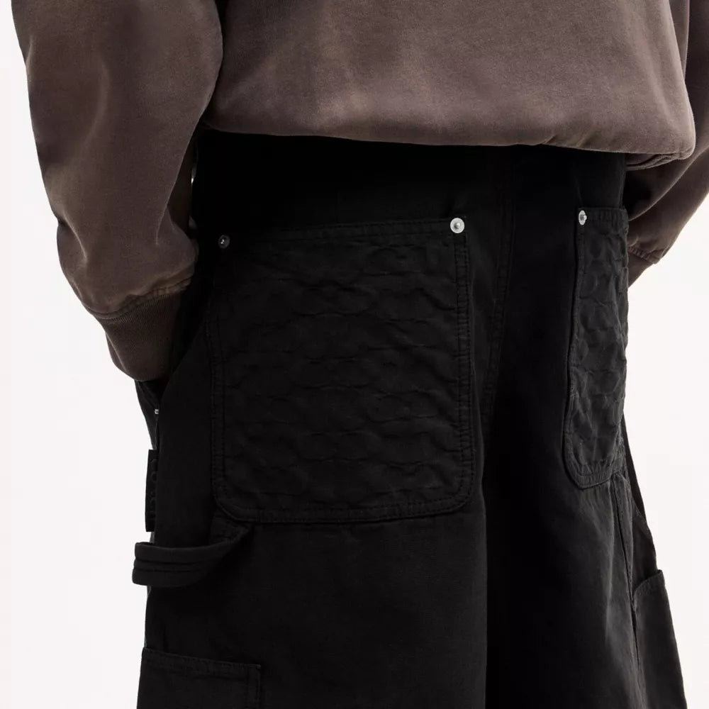 Canvas Shorts - Black