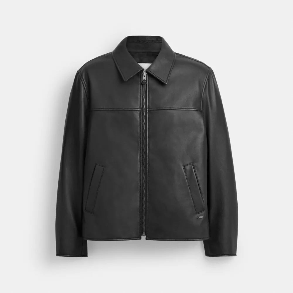 Leather Jacket - Black