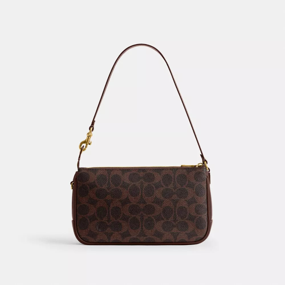 Plaza Bag In Signature Canvas - Coated Canvas/Brass/Maple