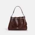Evelyn Shoulder Bag - Silver/Maple