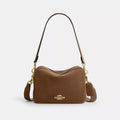 Carey Crossbody Bag - Suede/Im/Cedar
