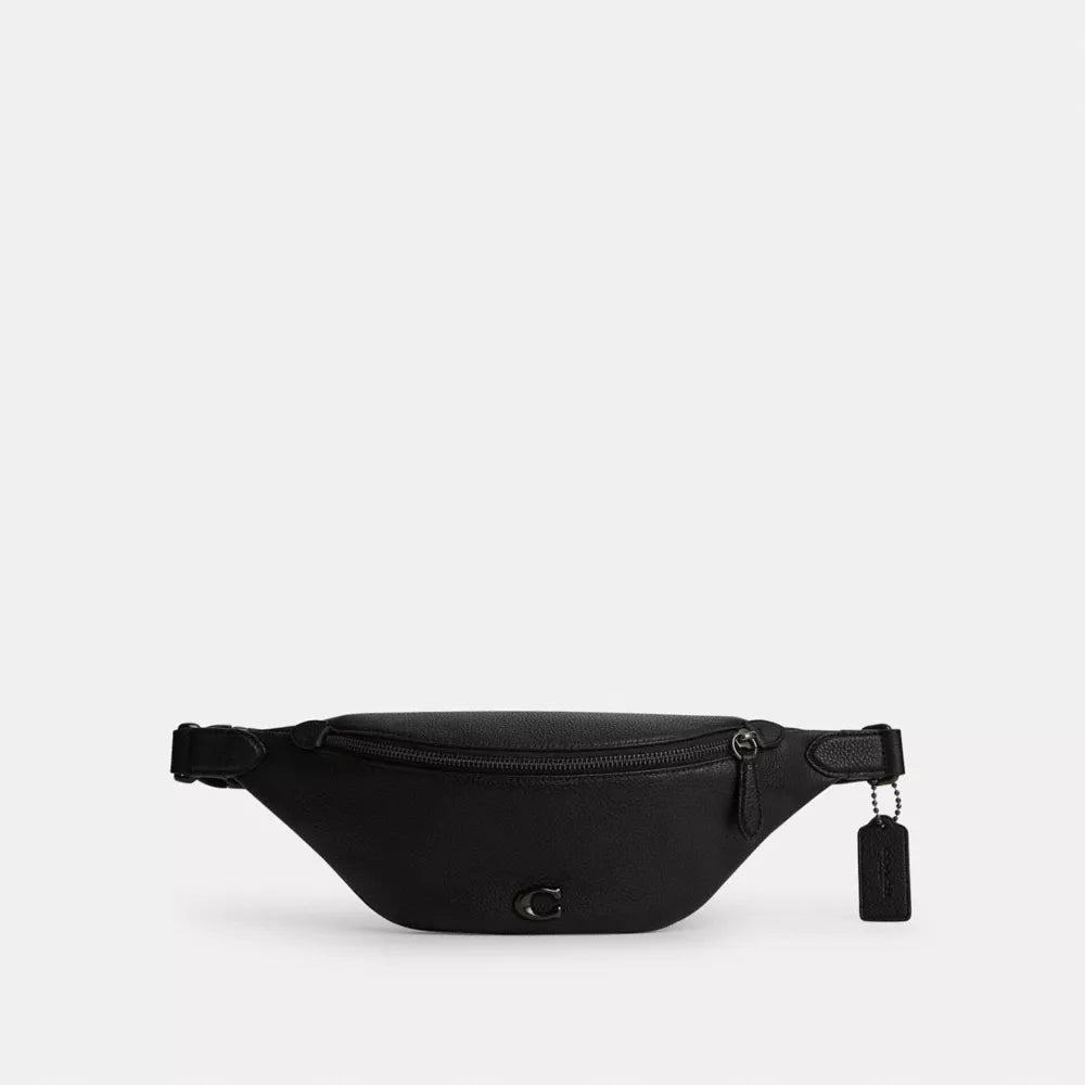 Charter Belt Bag 7 - Polished Pebble Leather/Black