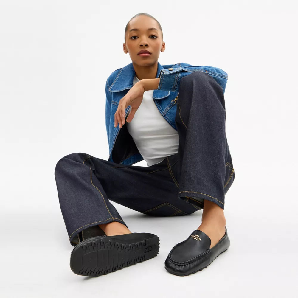 Phoebe Soft Loafer - Black