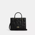Maggie Small Tote Bag In Signature Leather - Smooth Leather/Gold/Black
