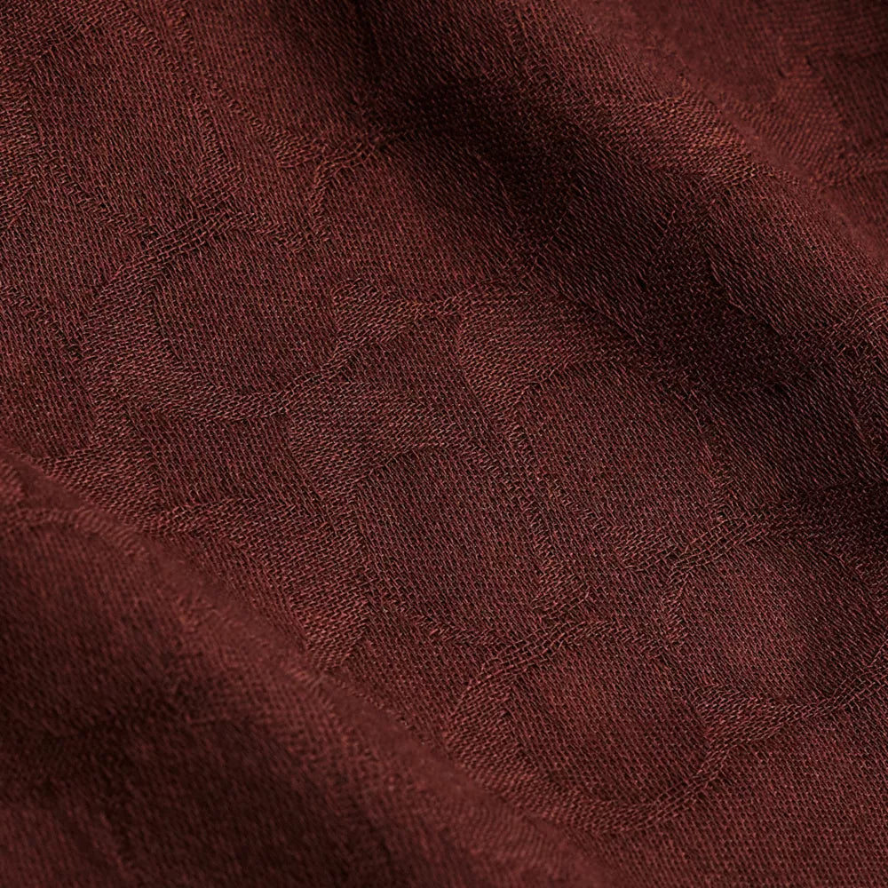 Signature Oversized Square Scarf - Maple