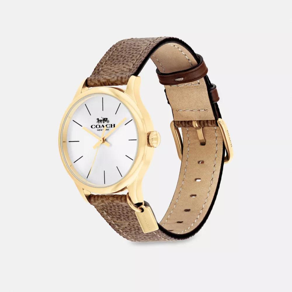 Ruby Watch, 32MM - Khaki