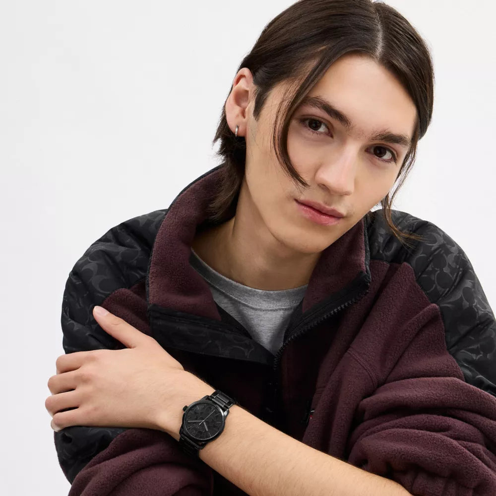 Keane Watch, 39MM - Black