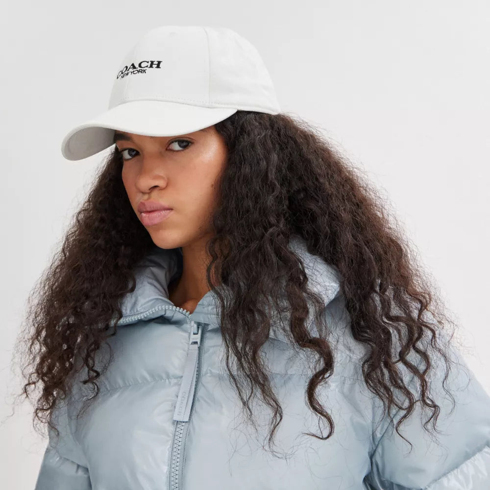 Embroidered Baseball Hat - Chalk