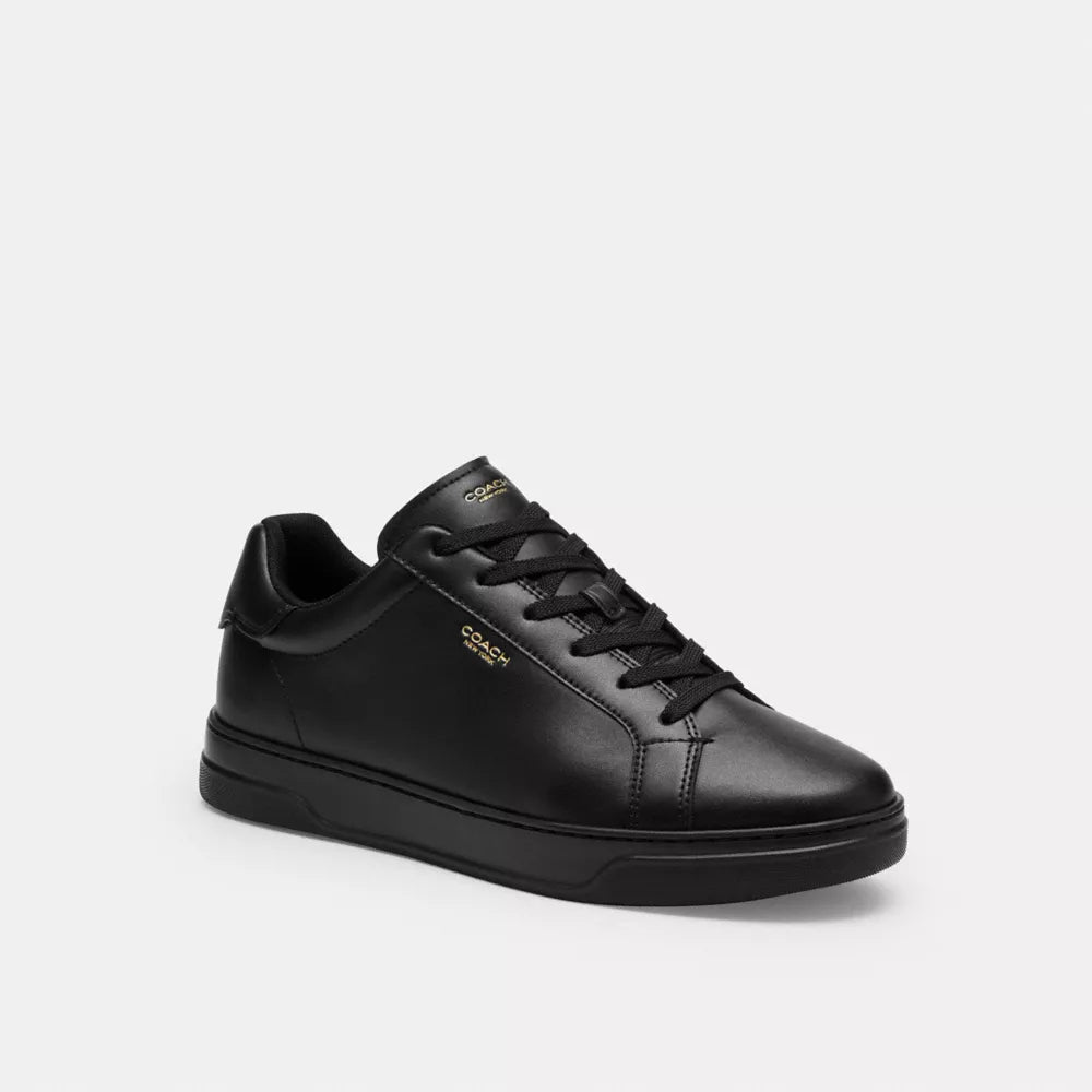 High Line Sneaker - Smooth Leather/Black/Black