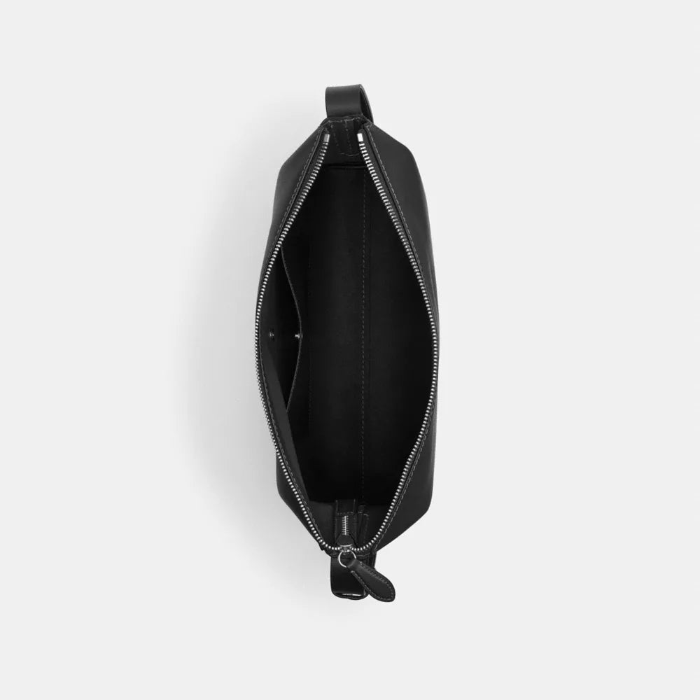 Mott Messenger Bag 38 - Natural Grain Leather/Black