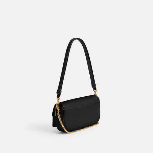 Brook Flap Chain Bag - Brass/Black