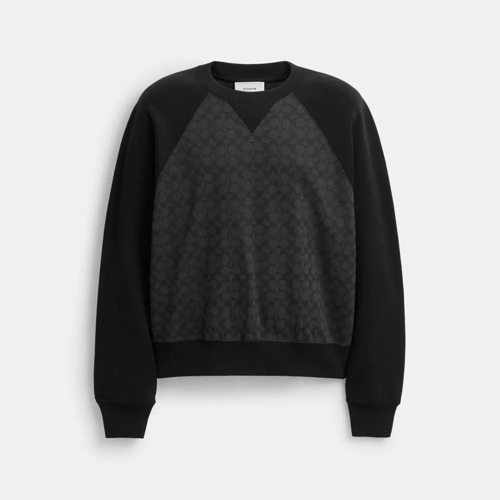 Signature Crewneck Sweatshirt - Charcoal Signature
