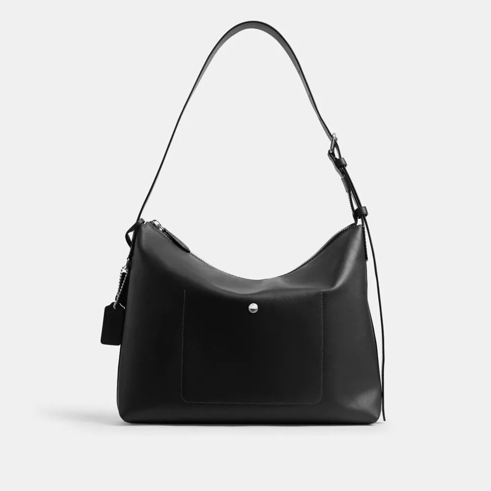 Mott Messenger Bag 38 - Natural Grain Leather/Black