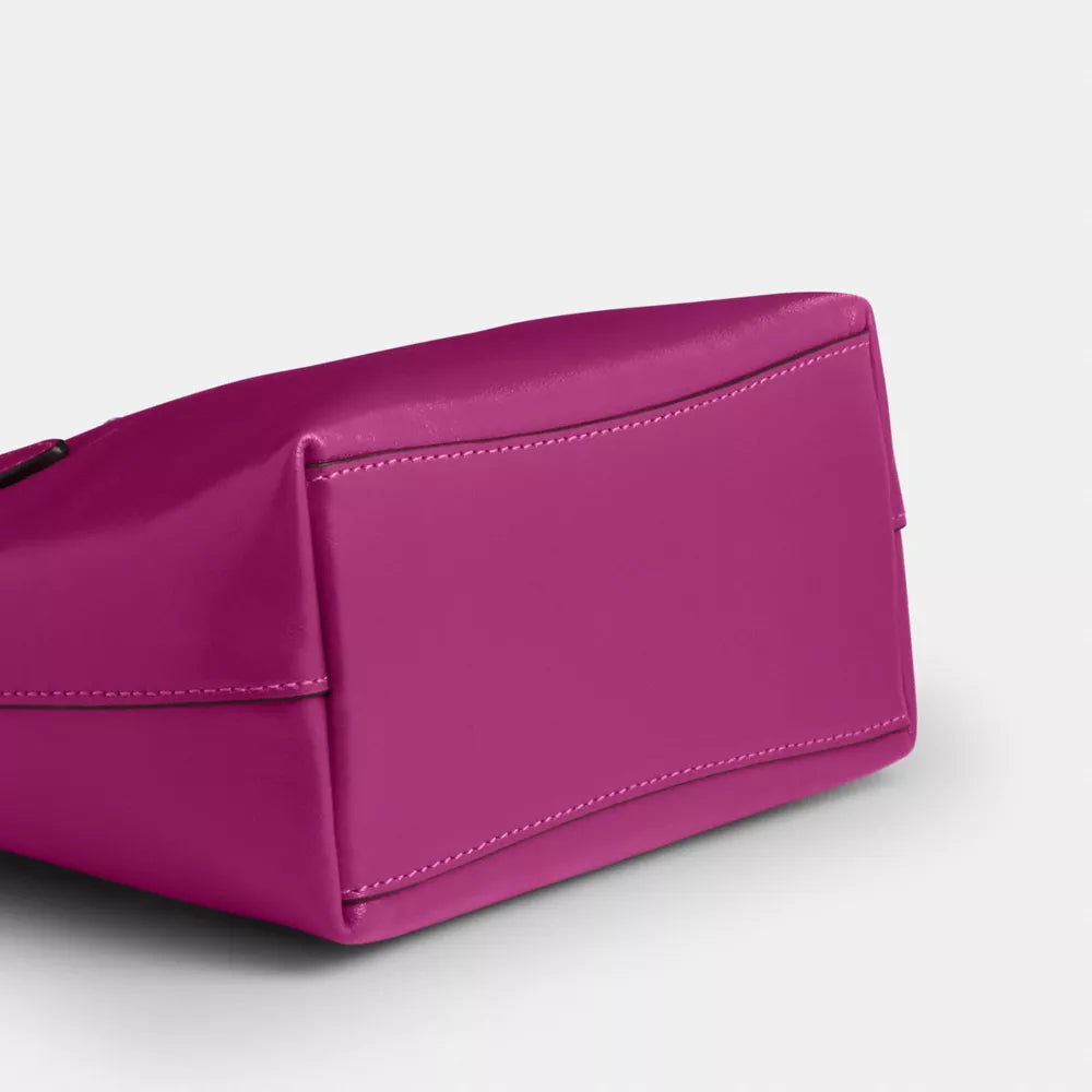 City Mini Tote Bag - Smooth Leather/Im/Magenta