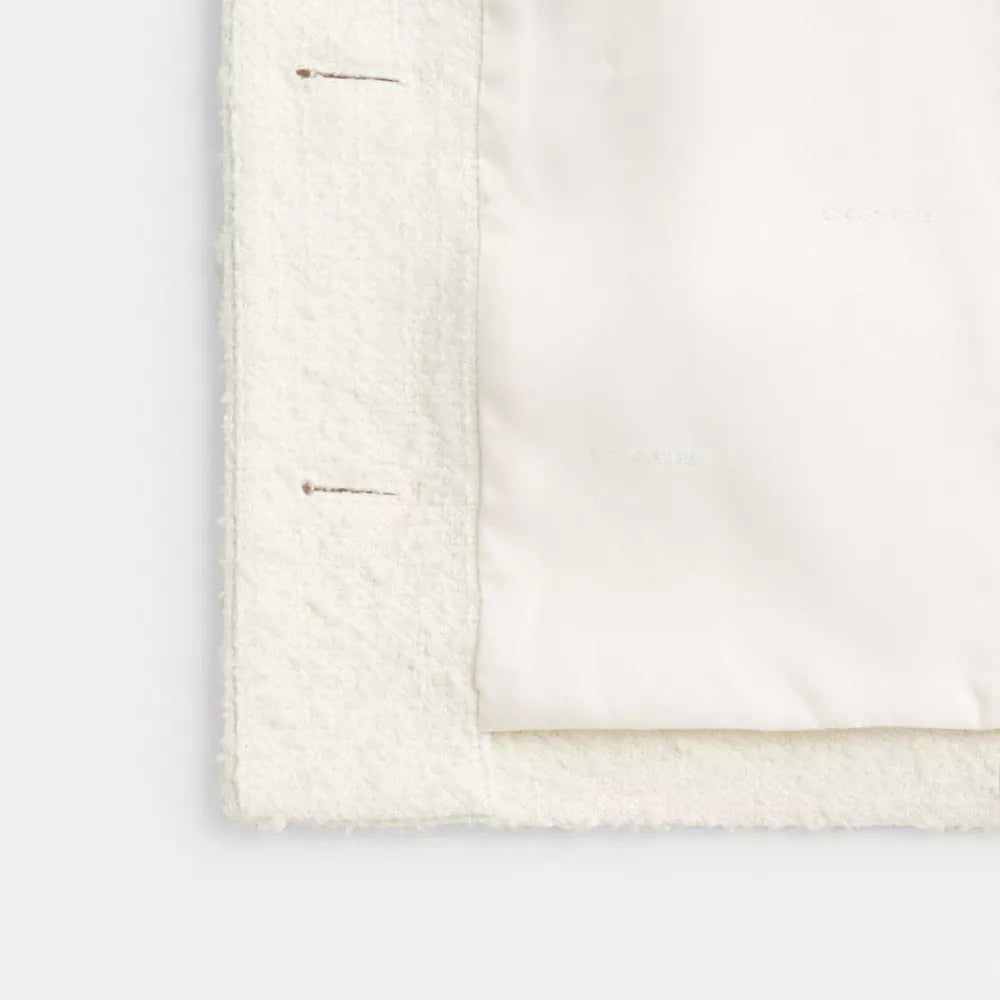 Heritage C Boucle Jacket - Cream
