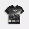 Postcard 90s Fit T-Shirt - Black