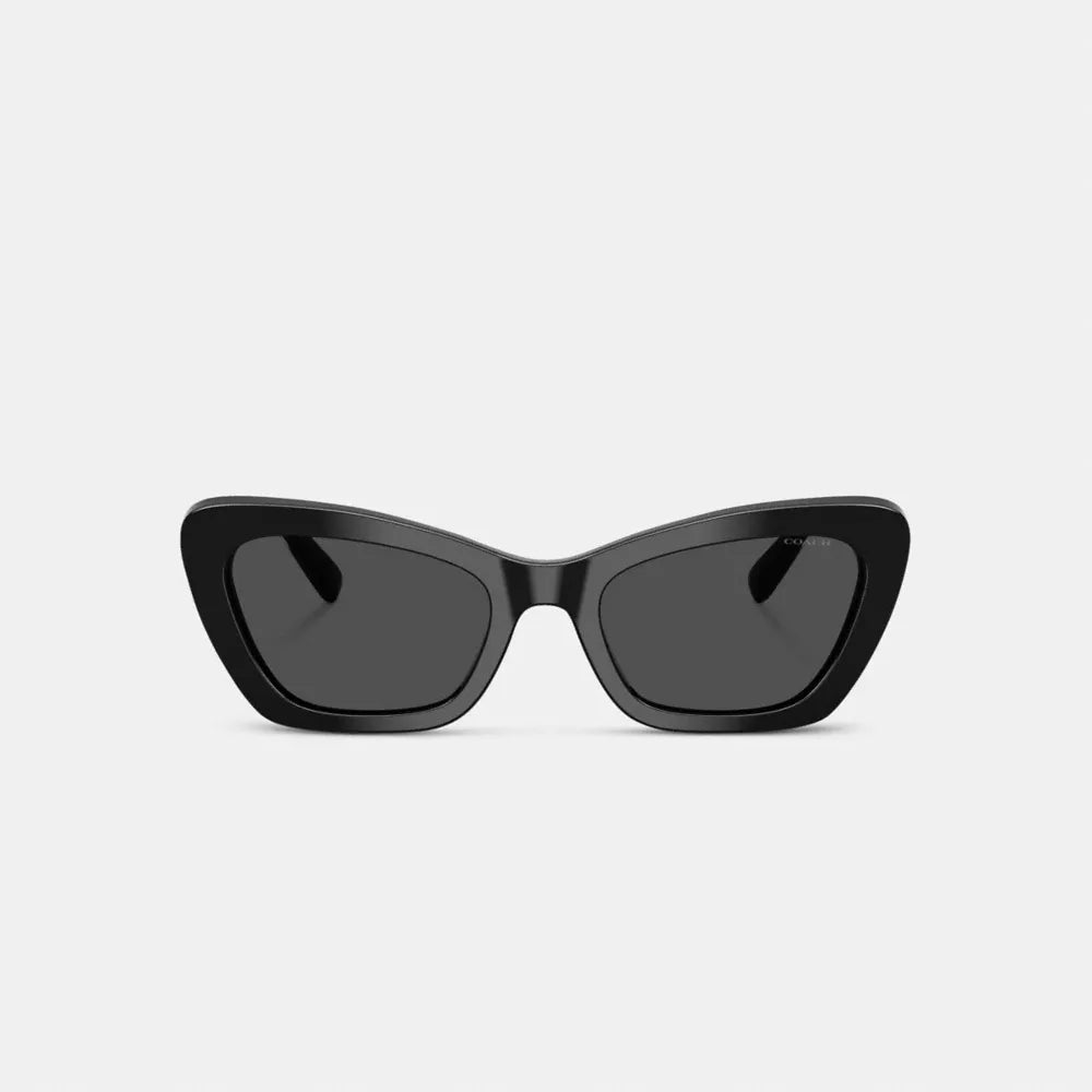 Wire Cat Eye Sunglasses - Black