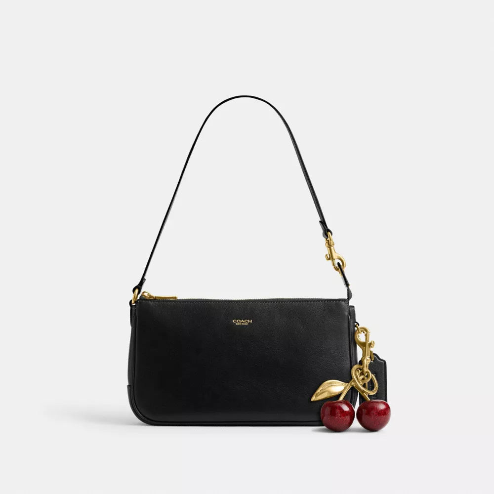 Plaza Bag - Smooth Leather/Brass/Black