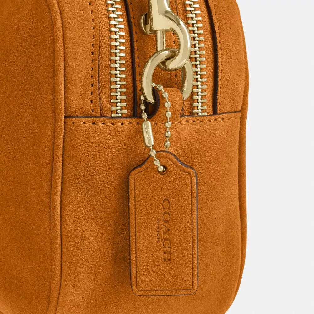 Mini Carey Crossbody Bag - Gold/Marigold