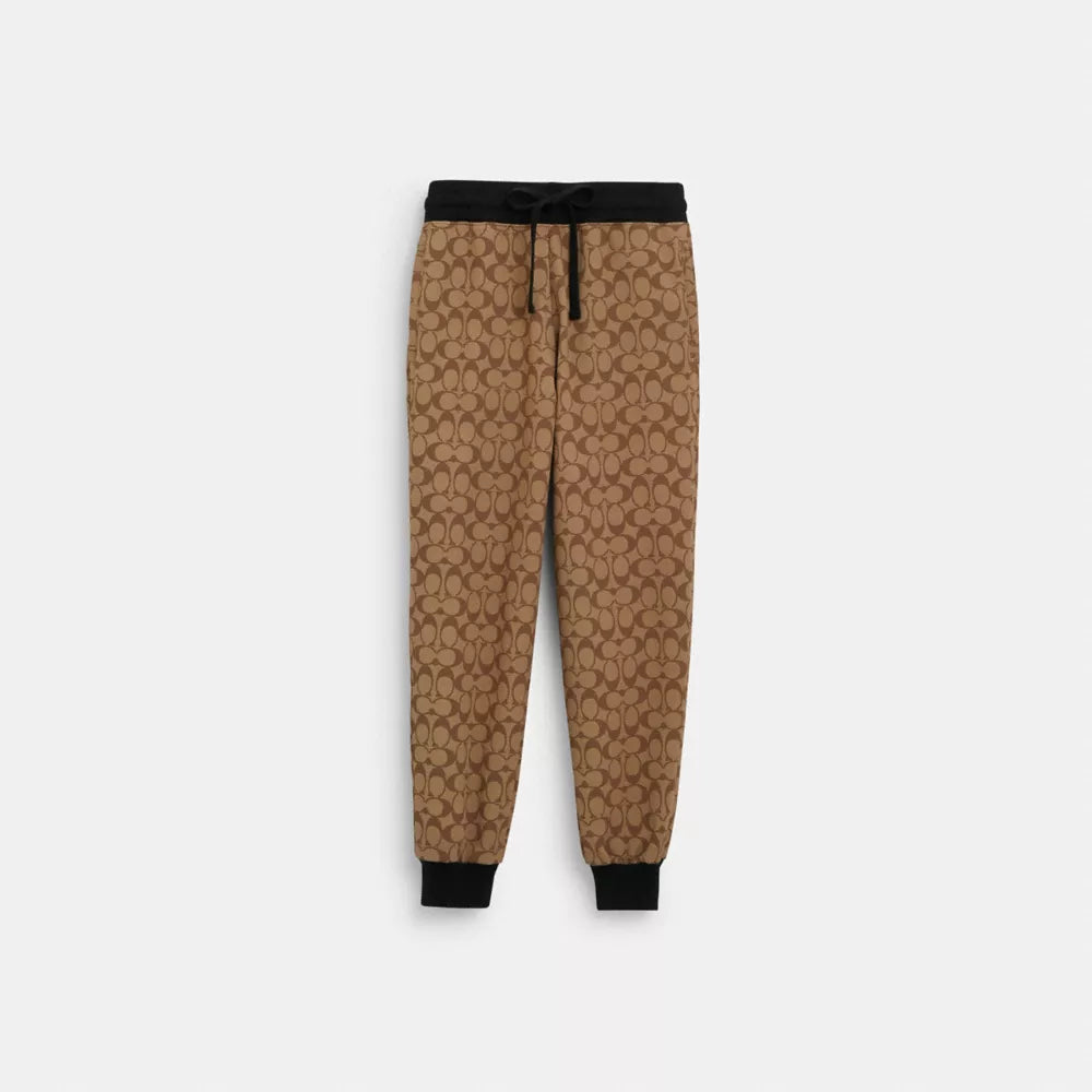 Signature Joggers - Khaki Multi