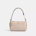 Nolita 19 In Blocked Signature Canvas - Gold/Sand/Tan
