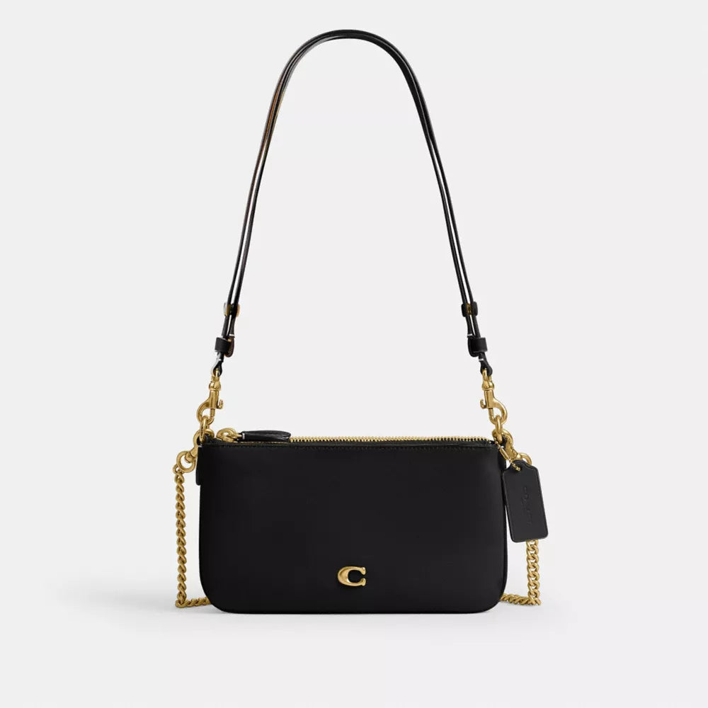 Audrey Crossbody Bag - Brass/Black