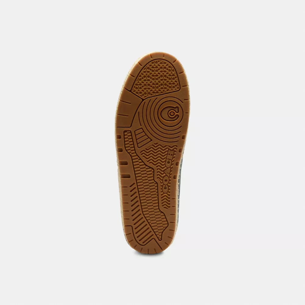 Soho Espadrille Sneaker In Loved Denim - Denim