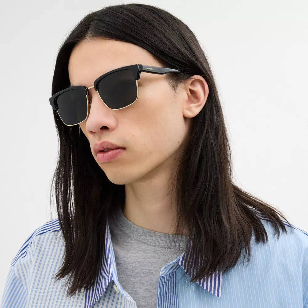 Coach Square Sunglasses - Black