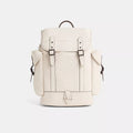 Restored Hitch Backpack In Signature Leather - Chalk