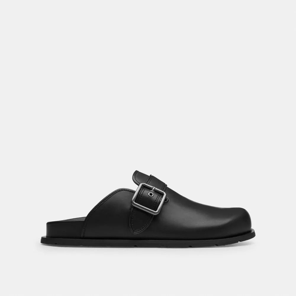Buckle Clog - Black