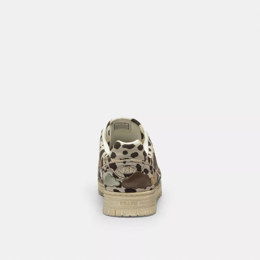 Double Strap Soho Sneaker With Clouds - Dalmation Multi