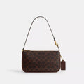 Plaza Bag In Signature Canvas - Coated Canvas/Brass/Maple