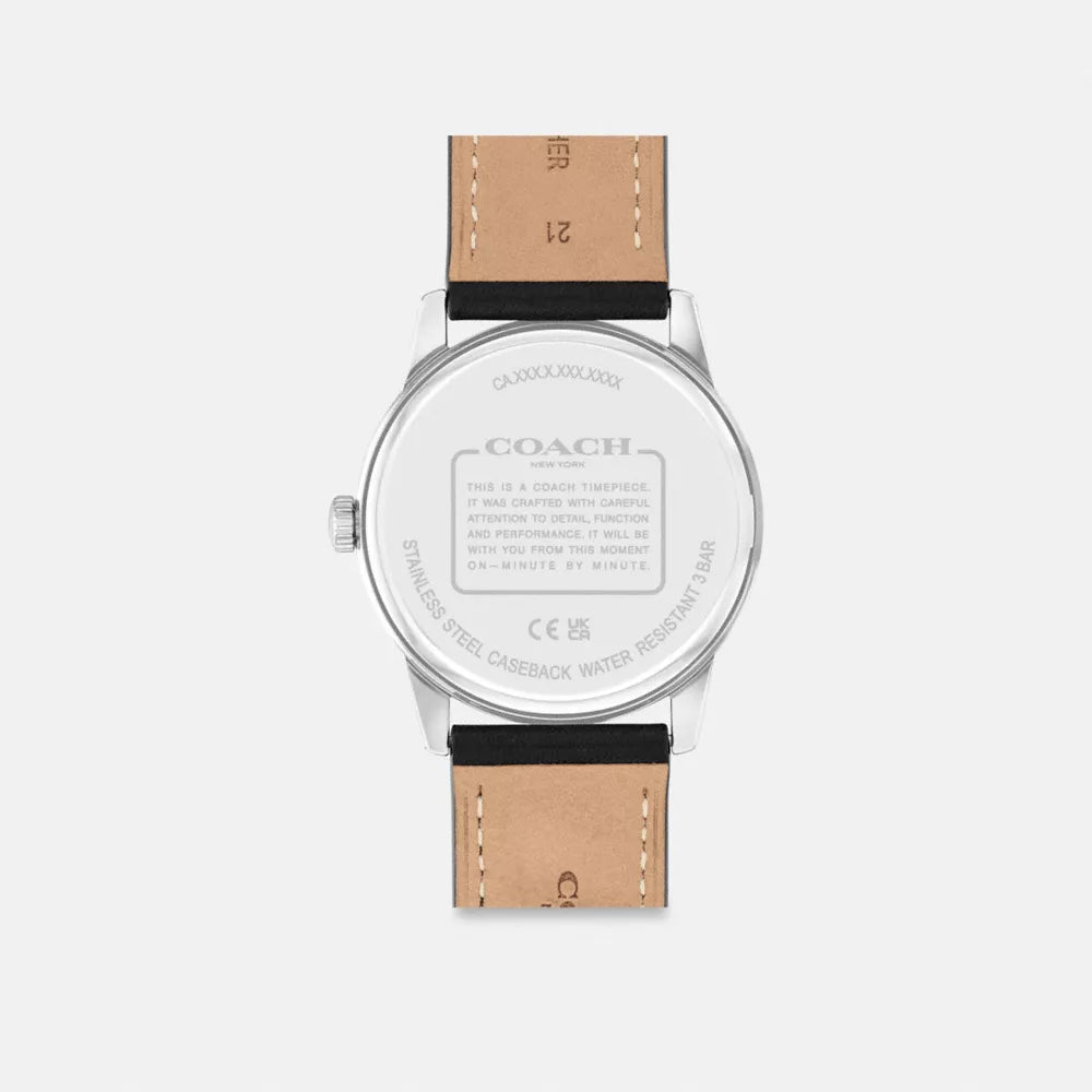 Keane Watch, 39MM - Black