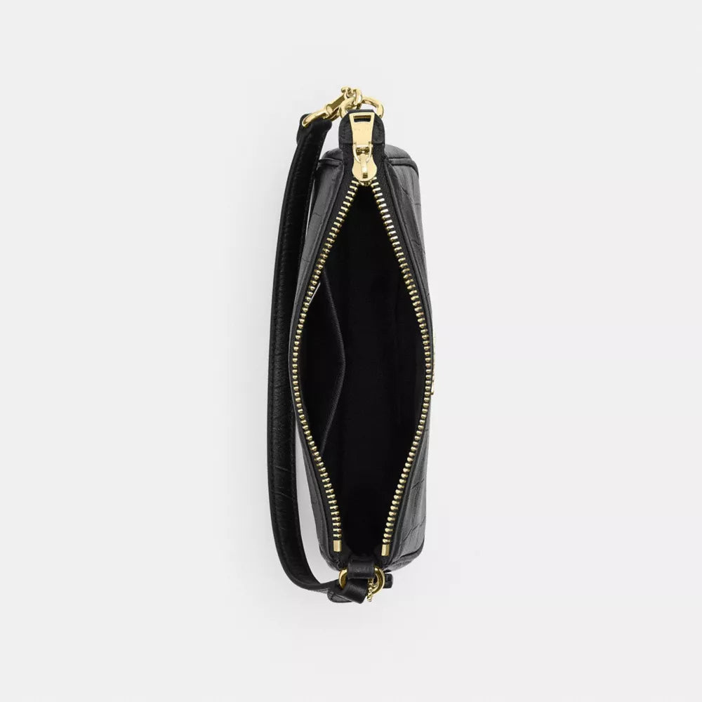Nolita 19 - Embossed Crocodile/Gold/Black