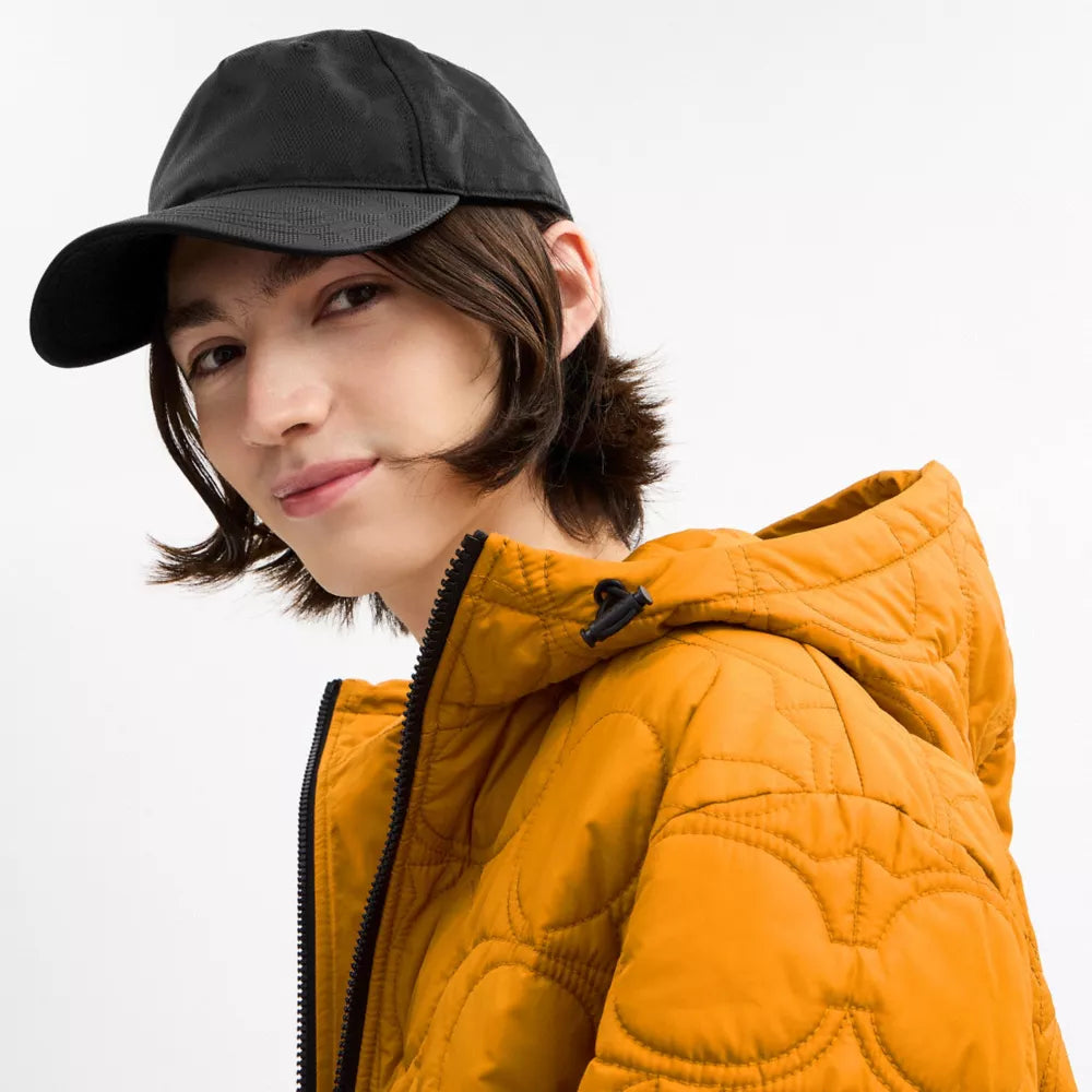 Tonal Signature Baseball Hat - Black