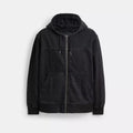 Signature Denim Zip Jacket - Black Wash