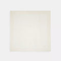 Textured Signature Print Silk Square Scarf - Chalk