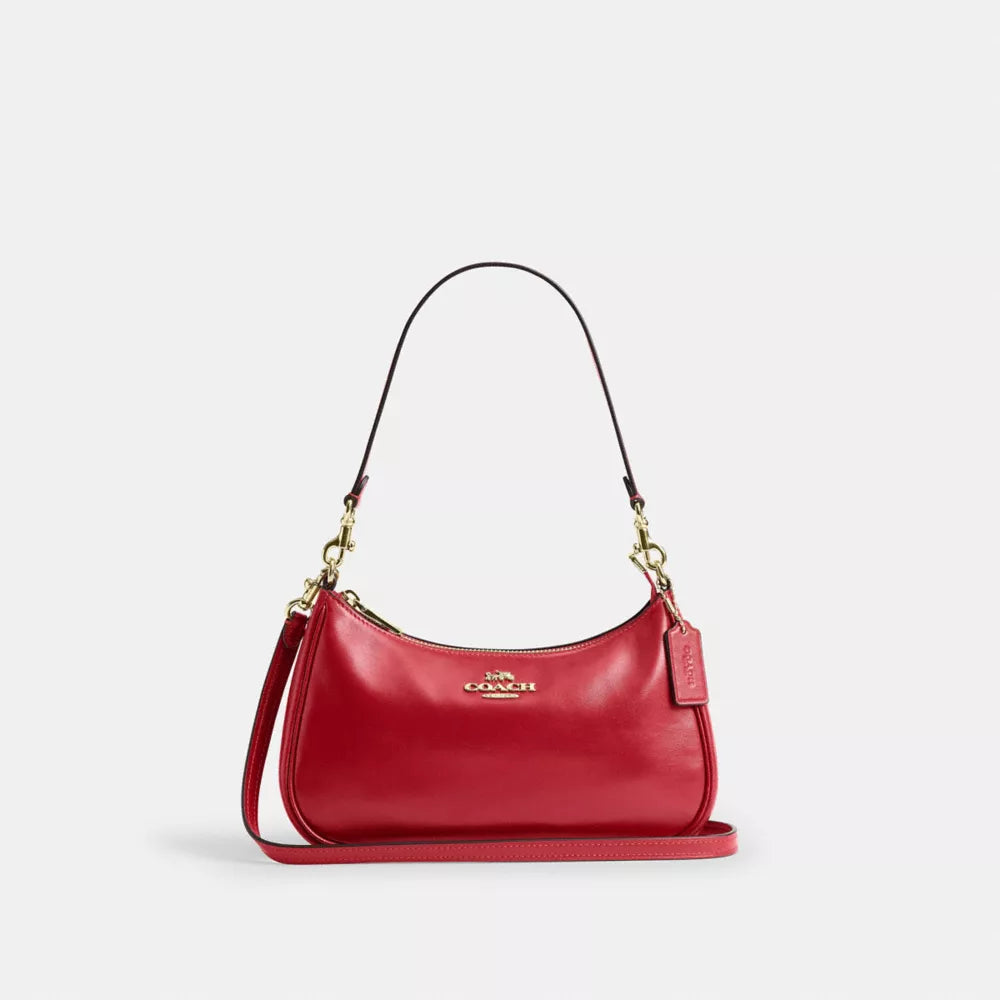 Soft Teri Shoulder Bag - Gold/Poppy