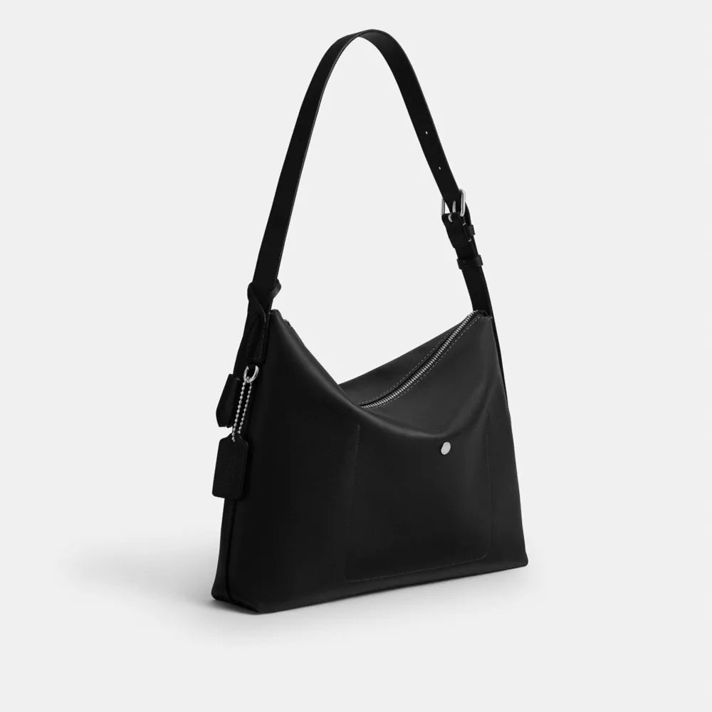 Mott Messenger Bag 38 - Natural Grain Leather/Black