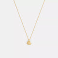 Signature Heart Pendant Necklace - Gold