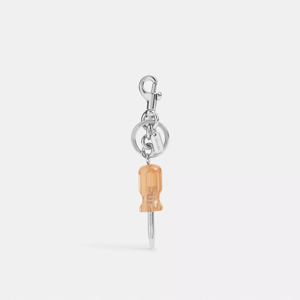Screwdriver Bag Charm - Silver