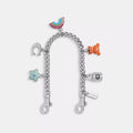 Silver Swagger Chain With Charms - Silver/SILVER