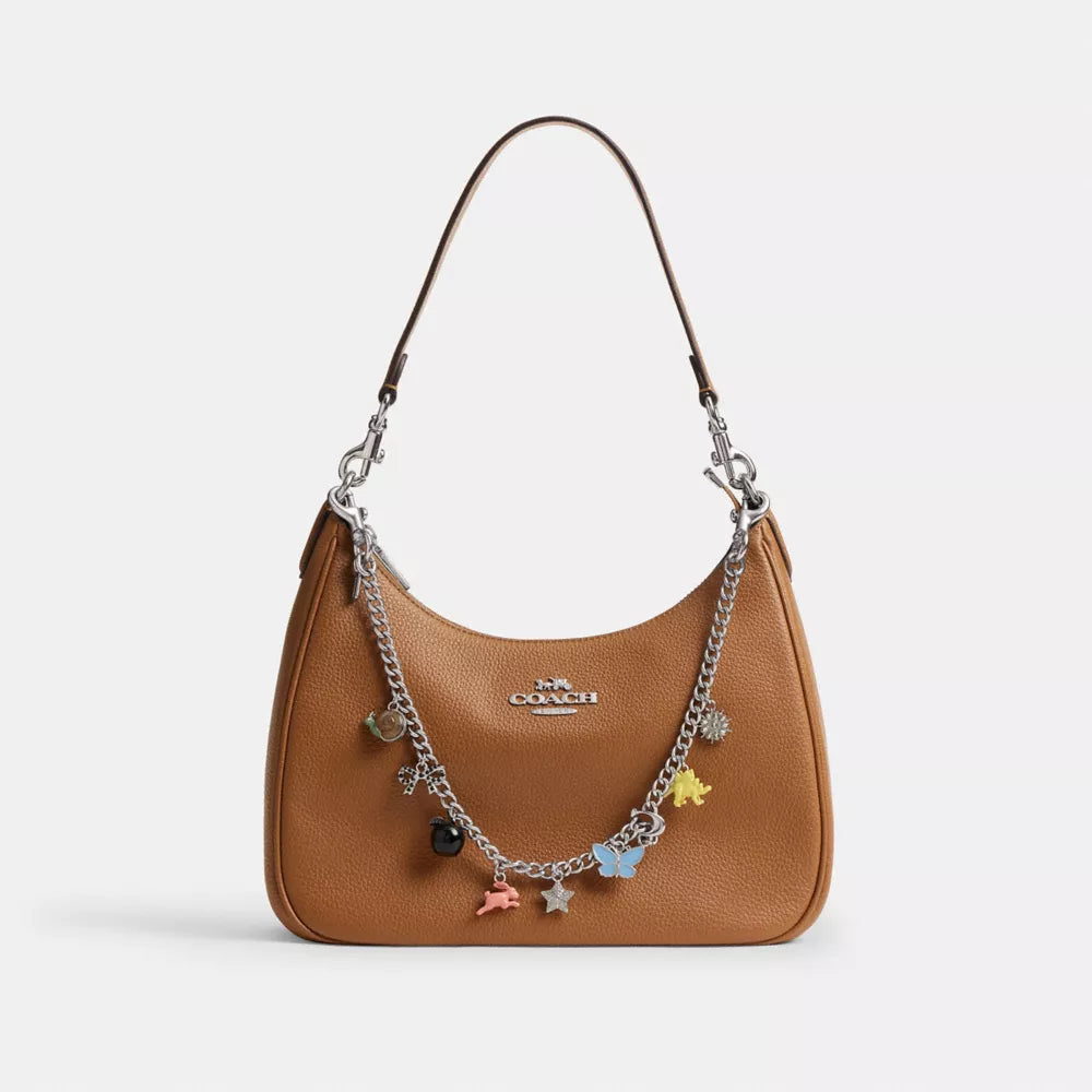 Chain Strap With Charms - Silver/Multi