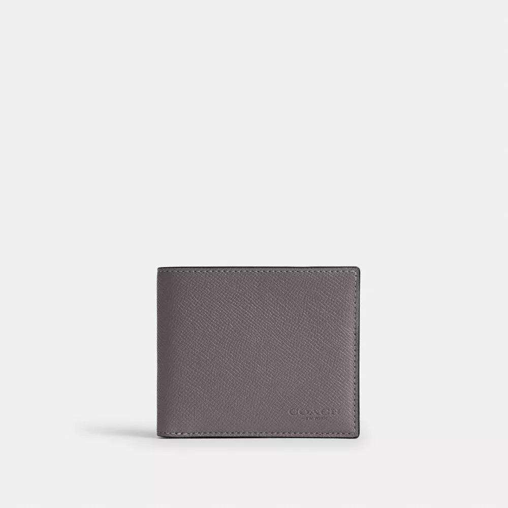 ID Billfold Wallet - Crossgrain Leather/Graphite Gray