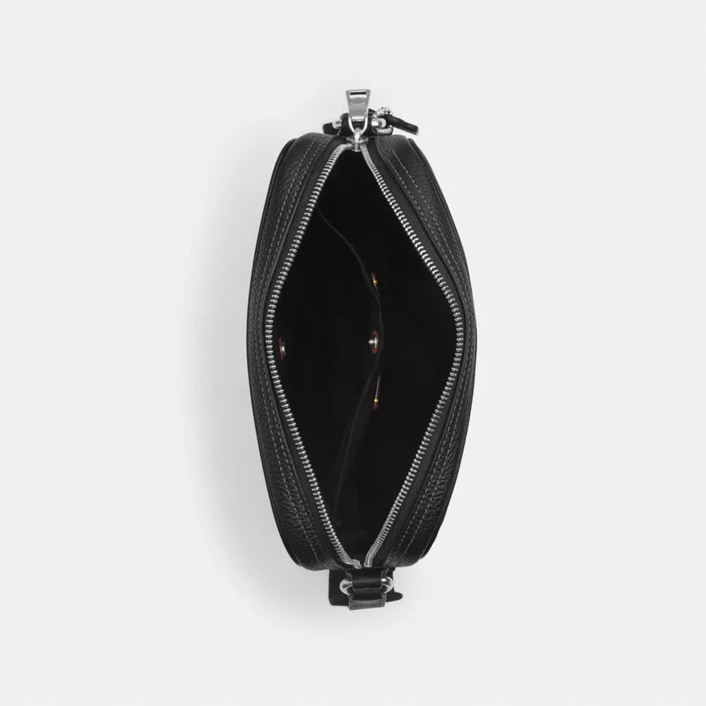Tristan Crossbody Bag 22 - Silver/Black