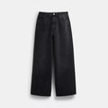 Baggy Denim Jeans - Black Wash